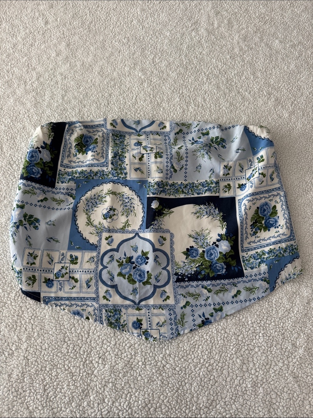 Floral Patchwork Tube Top